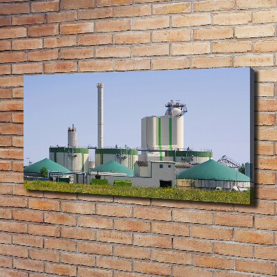 Foto obraz canvas Biogazownia