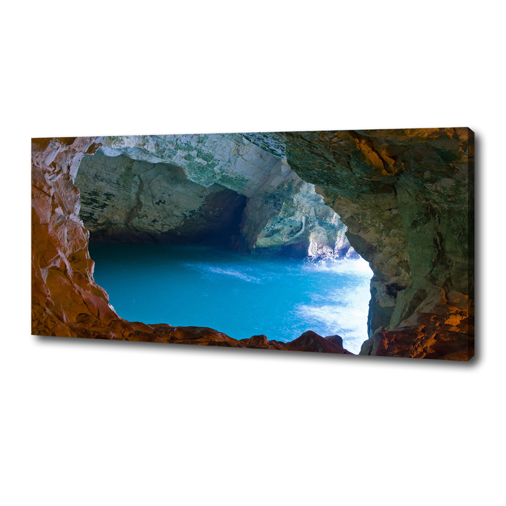 Foto obraz na płótnie Morska jaskinia