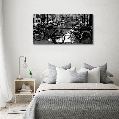 Foto obraz na płótnie Rowery Amsterdam