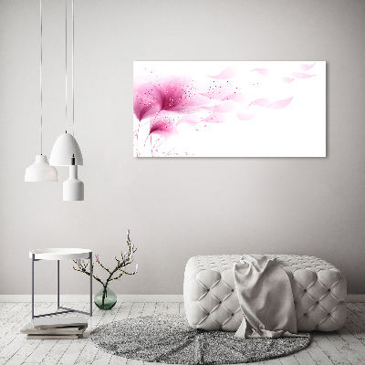 Duży Foto obraz na płótnie Różowy kwiat
