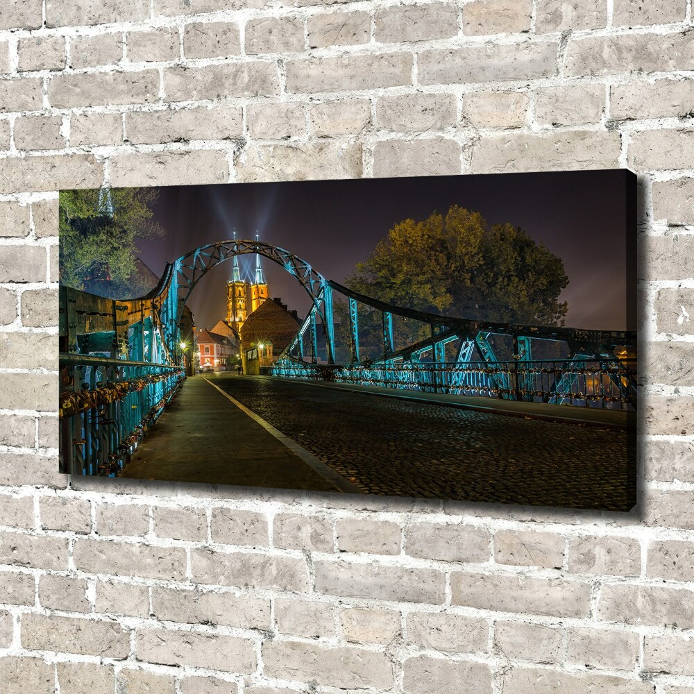 Foto obraz na płótnie Most zakochanych