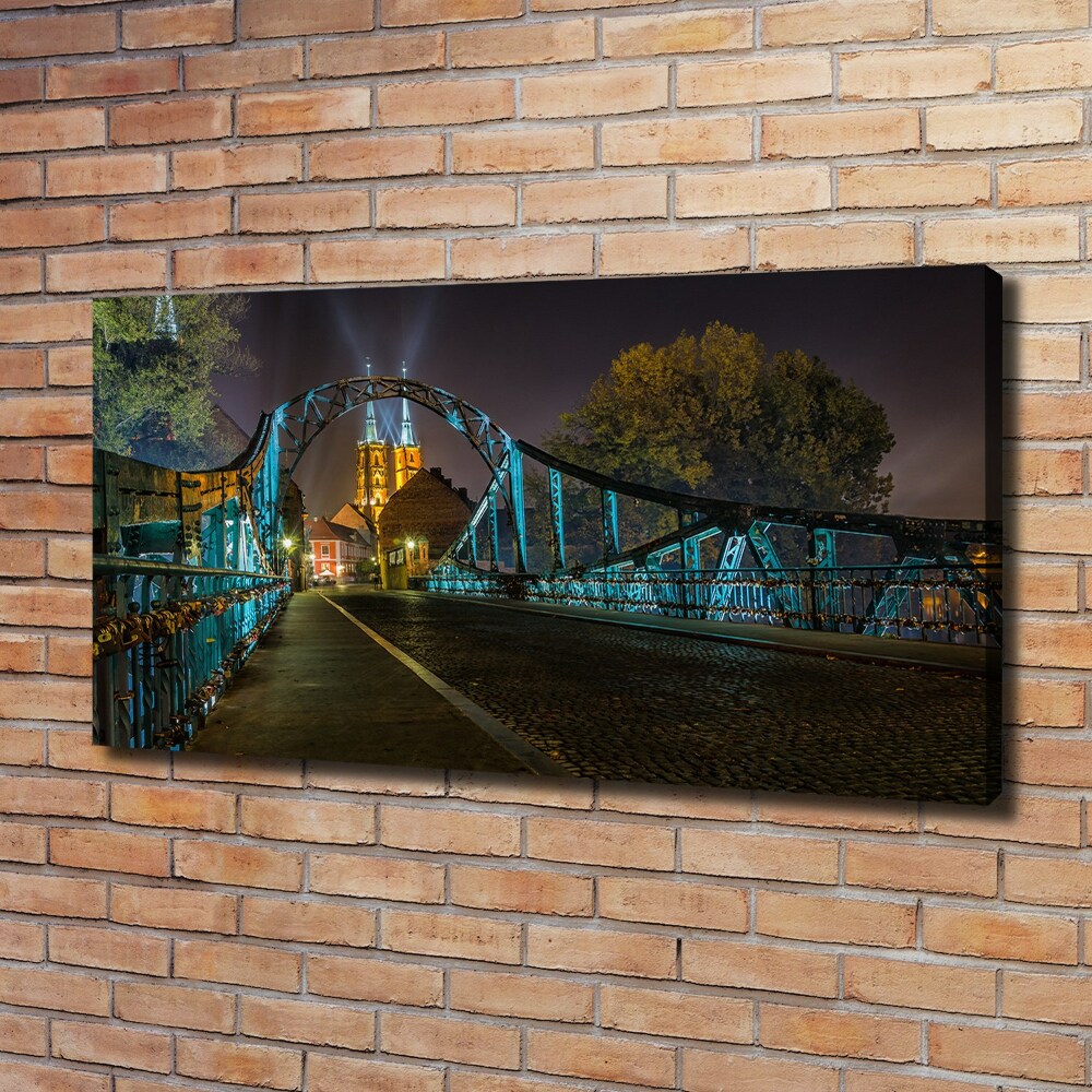 Foto obraz na płótnie Most zakochanych