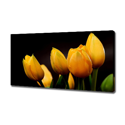 Foto obraz na płótnie Żółte tulipany