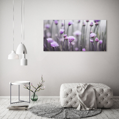 Foto obraz na płótnie Kwiaty szczypiorku
