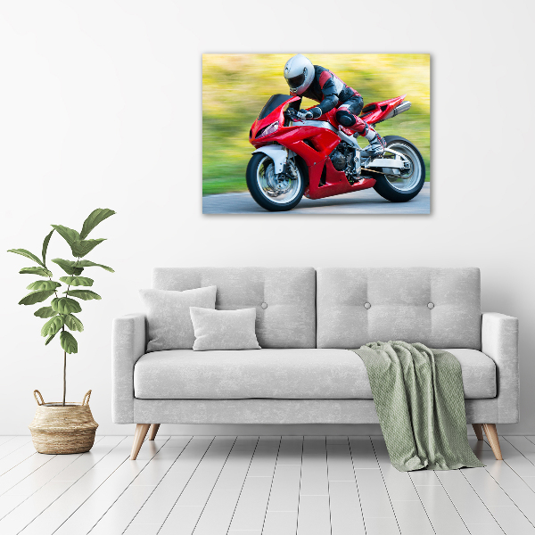 Foto obraz canvas Motocykl