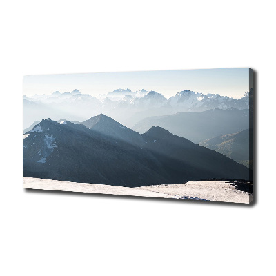 Foto obraz na płótnie Górskie szczyty