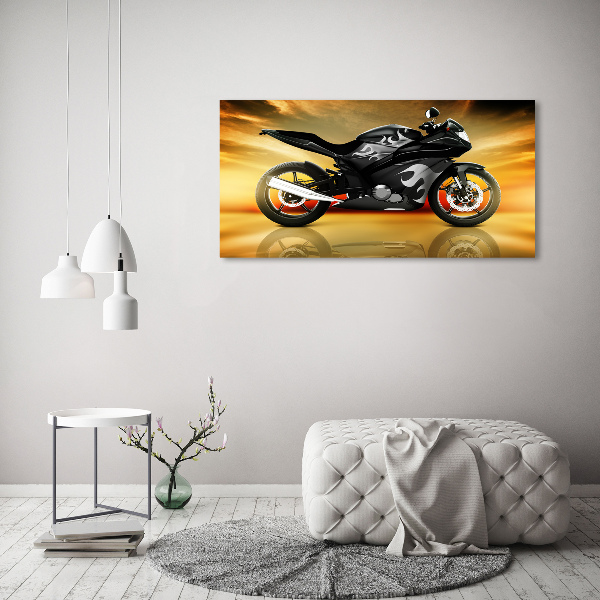 Foto obraz canvas Motocykl