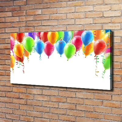 Foto obraz na płótnie Kolorowe balony
