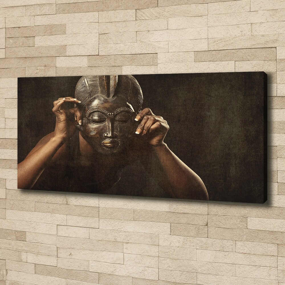 Foto obraz na płótnie Afrykańska maska