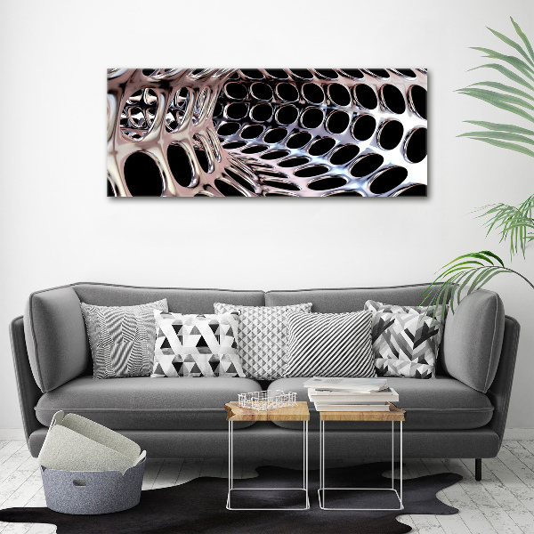 Foto obraz na płótnie Metalowy tunel