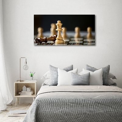 Duży foto obraz na ścianę canvas Szachy