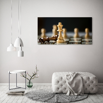 Duży foto obraz na ścianę canvas Szachy