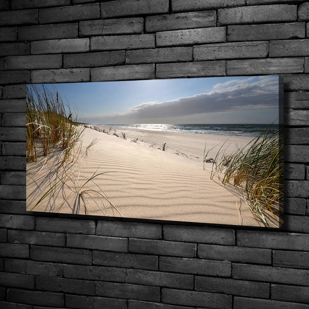 Foto obraz na płótnie Mrzeżyno plaża