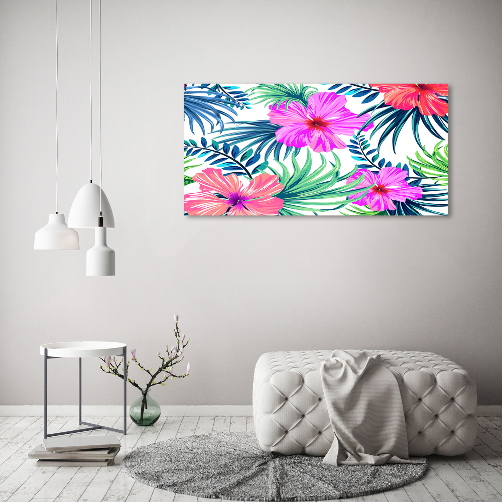 Foto obraz na płótnie Hawajskie kwiaty