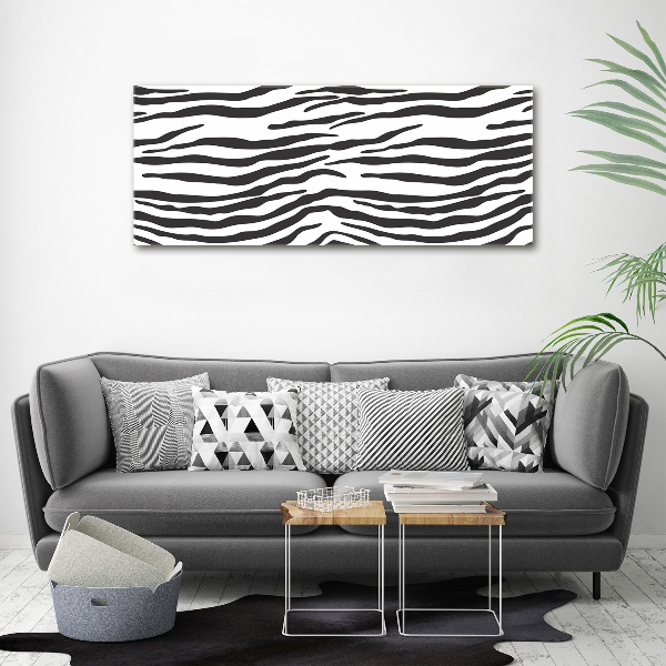 Foto obraz canvas Zebra tło