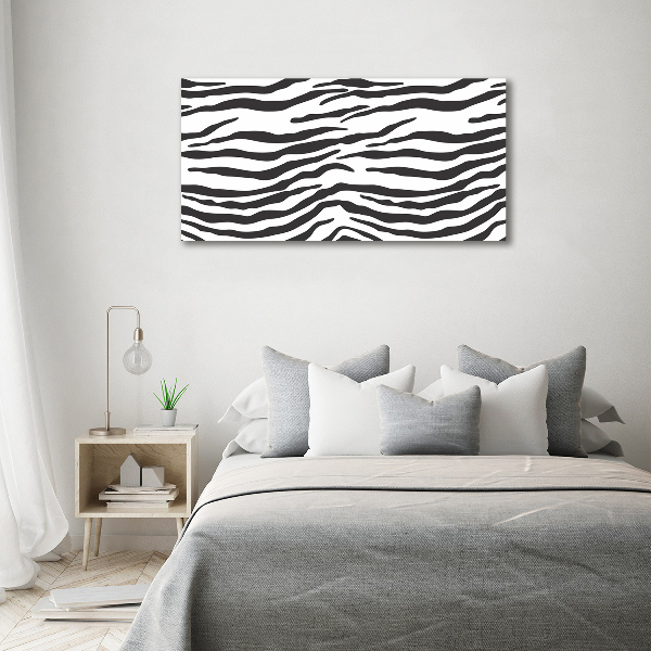 Foto obraz canvas Zebra tło