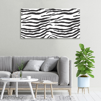 Foto obraz canvas Zebra tło