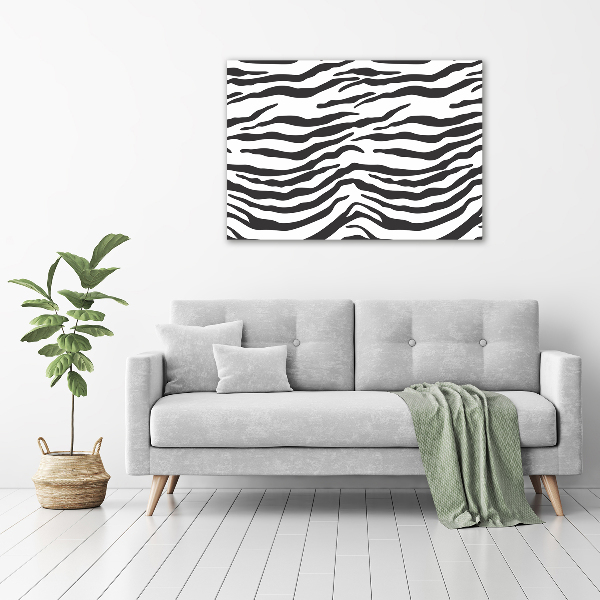 Foto obraz canvas Zebra tło