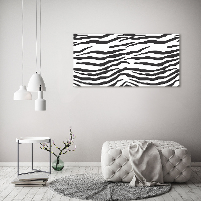 Foto obraz canvas Zebra tło