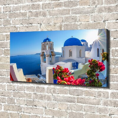 Foto obraz na płótnie Santorini Grecja