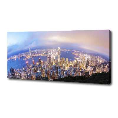 Foto obraz na płótnie Hongkong panorama