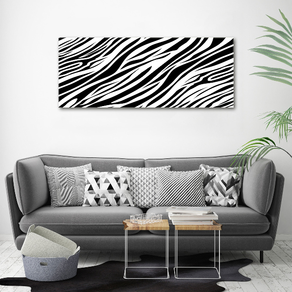 Foto obraz canvas Zebra tło