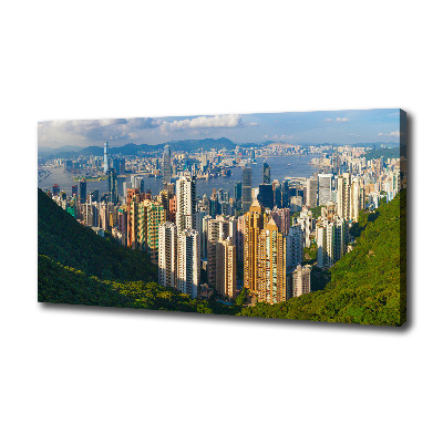 Foto obraz na płótnie Hongkong panorama