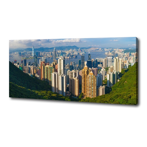 Foto obraz na płótnie Hongkong panorama