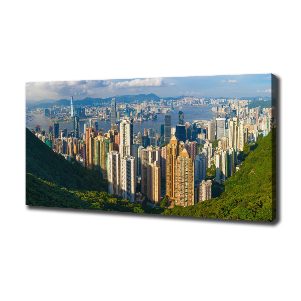 Foto obraz na płótnie Hongkong panorama