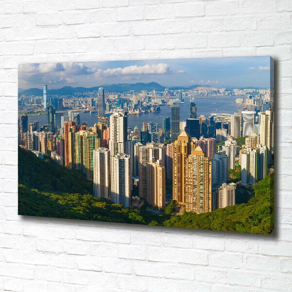 Foto obraz na płótnie Hongkong panorama