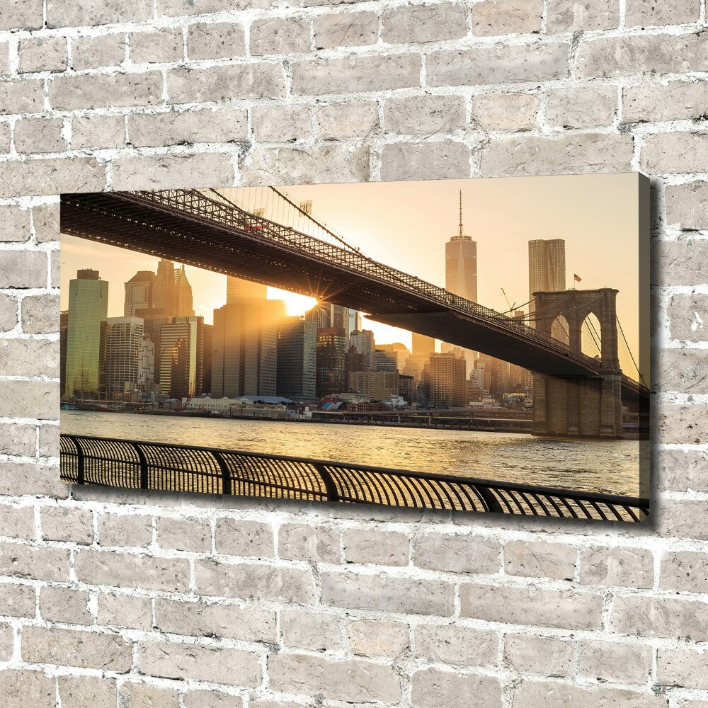Foto obraz na płótnie Most Brookliński