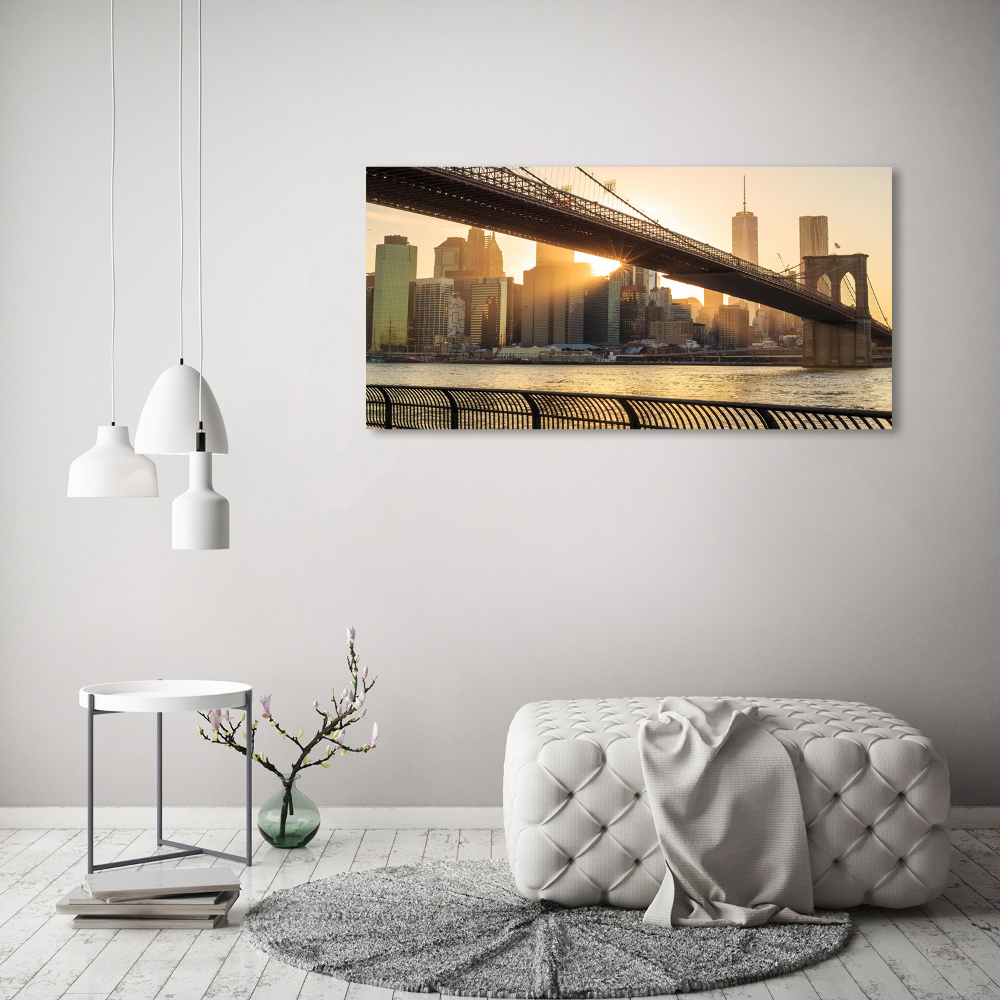 Foto obraz na płótnie Most Brookliński