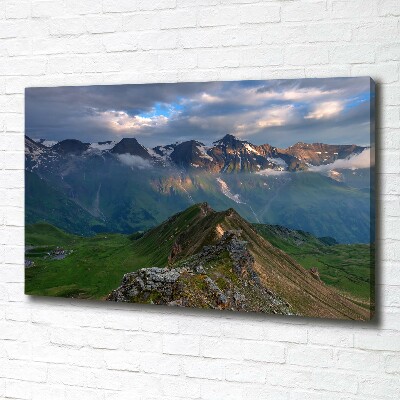 Foto obraz canvas Szczyty gór