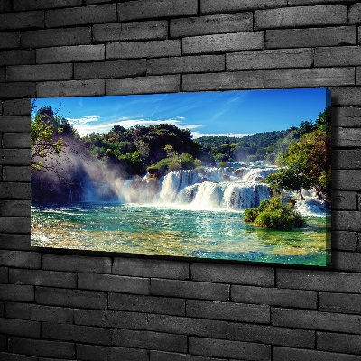 Foto obraz na płótnie Wodospady Krka