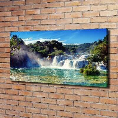 Foto obraz na płótnie Wodospady Krka