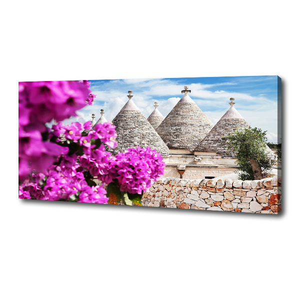 Foto obraz canvas Domy trulli