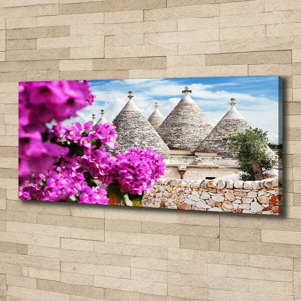 Foto obraz canvas Domy trulli