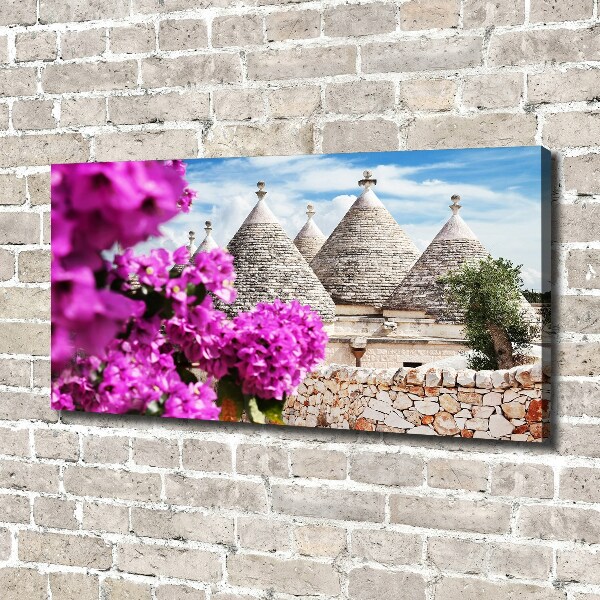 Foto obraz canvas Domy trulli