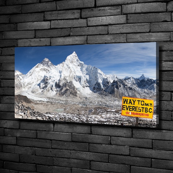 Duży Foto obraz na płótnie Góra Everest