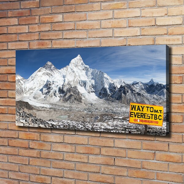 Duży Foto obraz na płótnie Góra Everest