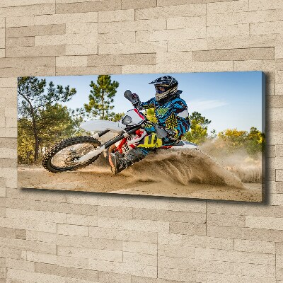 Foto obraz canvas Motocross