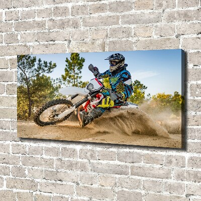 Foto obraz canvas Motocross