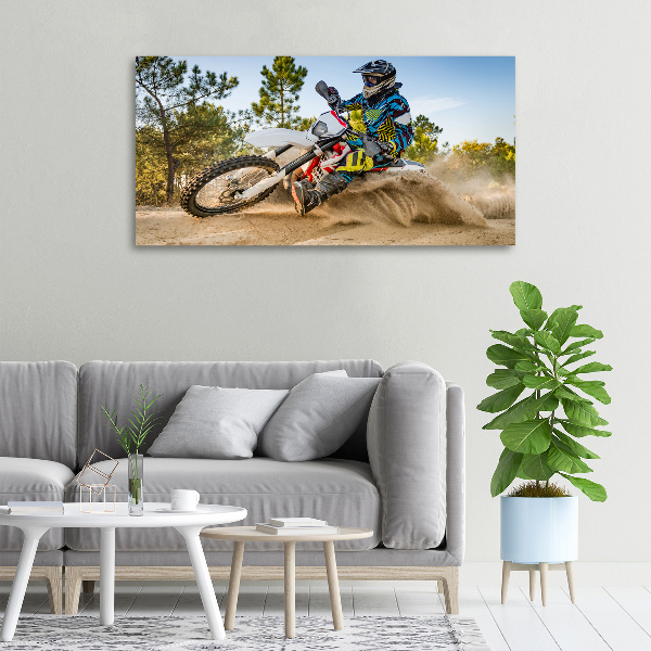 Foto obraz canvas Motocross