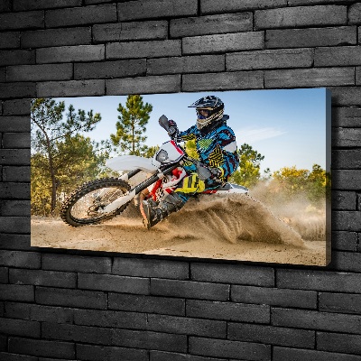 Foto obraz canvas Motocross