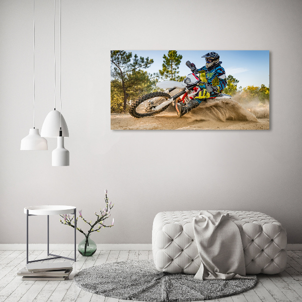 Foto obraz canvas Motocross