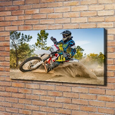 Foto obraz canvas Motocross