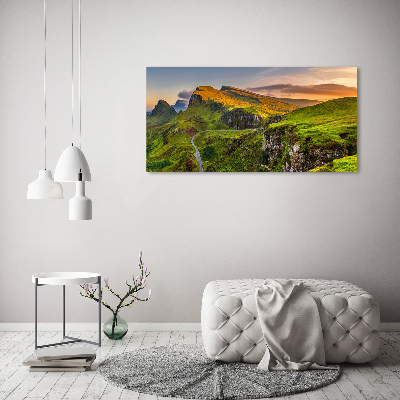 Foto obraz na płótnie Wzgórza Szkocji