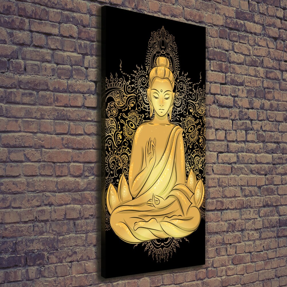 Foto obraz na płótnie pionowy Budda i mandala