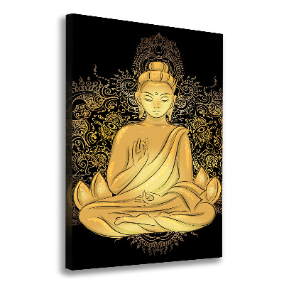 Foto obraz na płótnie pionowy Budda i mandala