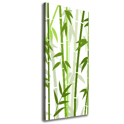 Nowoczesny fotoobraz canvas na ramie pionowy Bambus